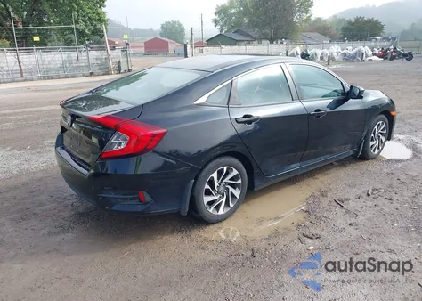 2016 Honda Civic Ex from USA, damaged, VIN 19XFC2F78GE231554